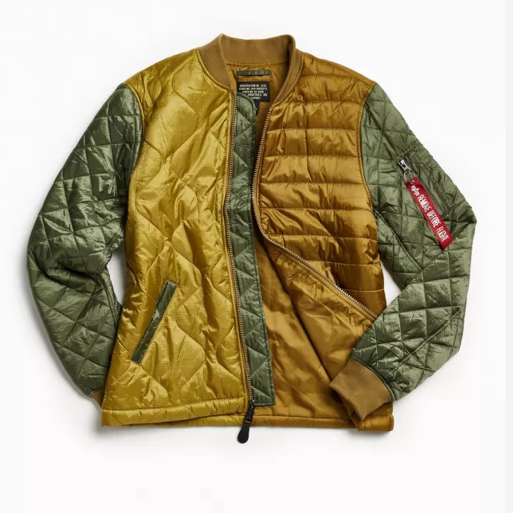 Alpha Industries Unisex Ally Bomber Jacket Size S